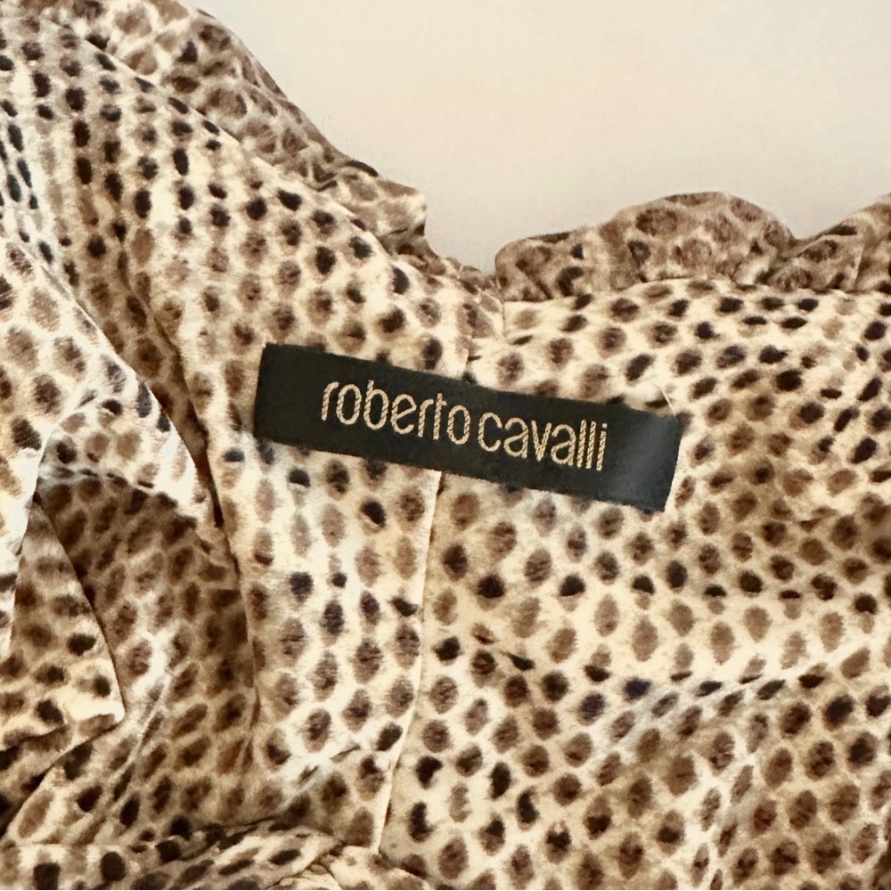 2007 ROBERTO CAVALLI ANIMAL PRINT DRESS - Picture 7 of 9